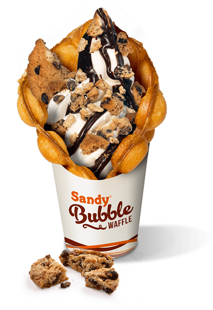 Sandy Bubble chips gofre