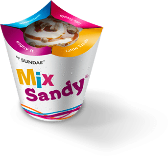 Helado Sandy Mix Sandy helado soft