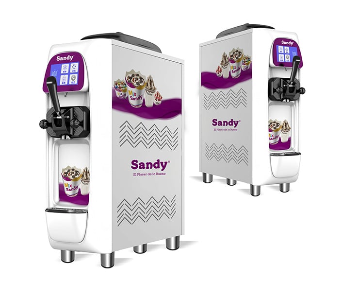 sin cable Comportamiento Suburbio Maquinaria de helado, batidos y yogurt para hostelería Sandy®